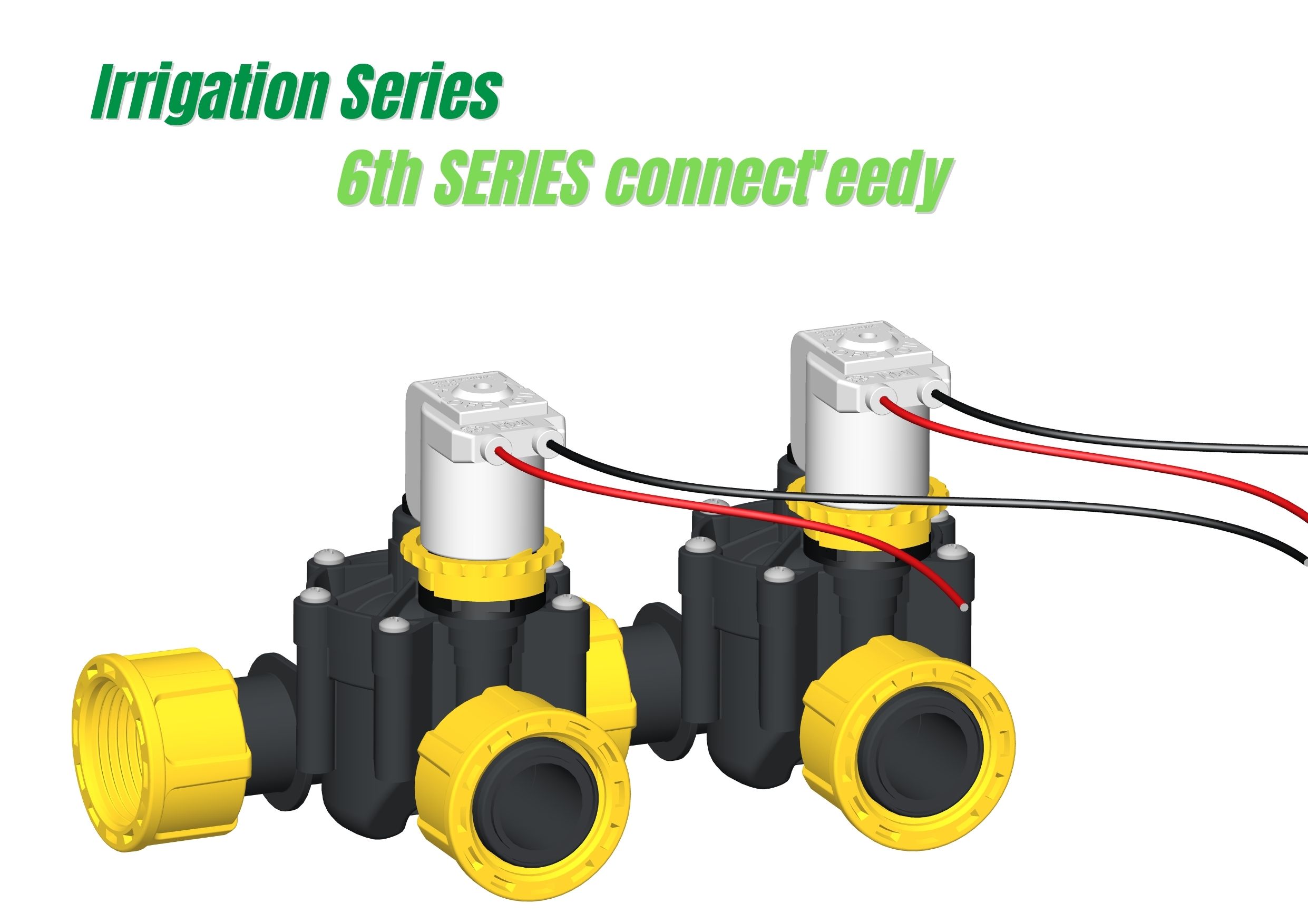 Discover the 6th Series Connect'eedy - the new modular solenoid valve for the irrigation industry 